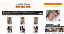 Desktop Screenshot of clubgisselle.com